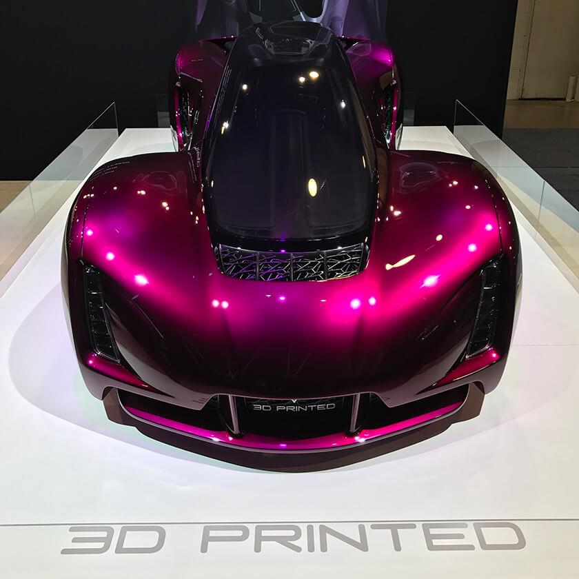3D printed car